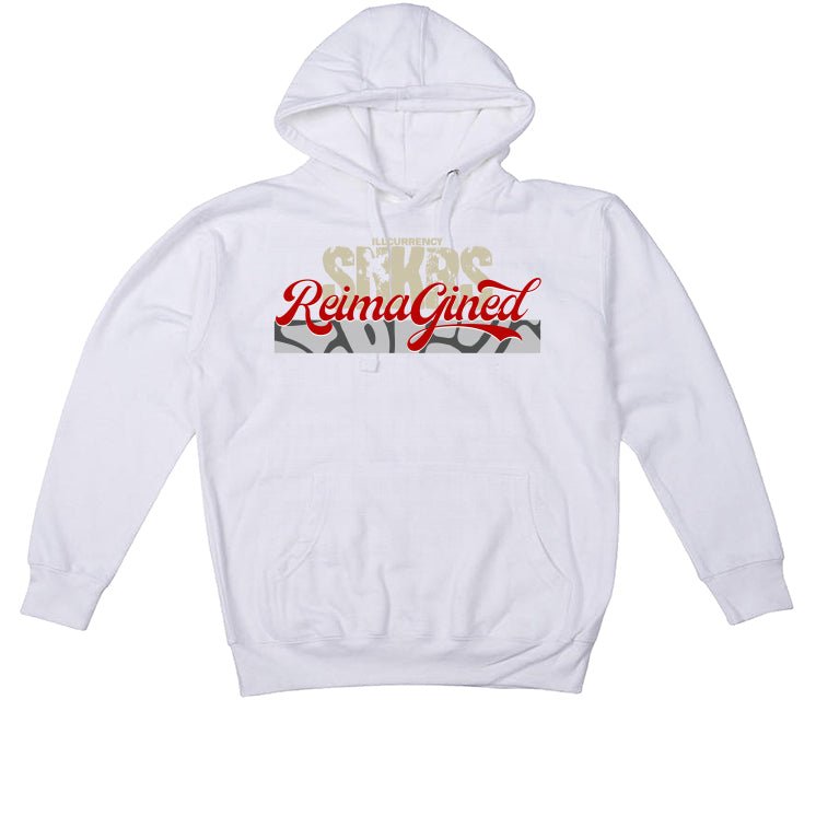 Air Jordan 3 “White Cement Reimagined” | illcurrency White T-Shirt (REIMAGINE)