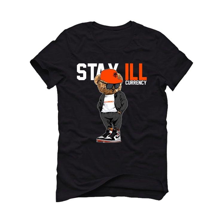 Air Jordan 1 High OG “Electro Orange” 2021 Black T-Shirt (Stay Ill) - illCurrency Sneaker Matching Apparel