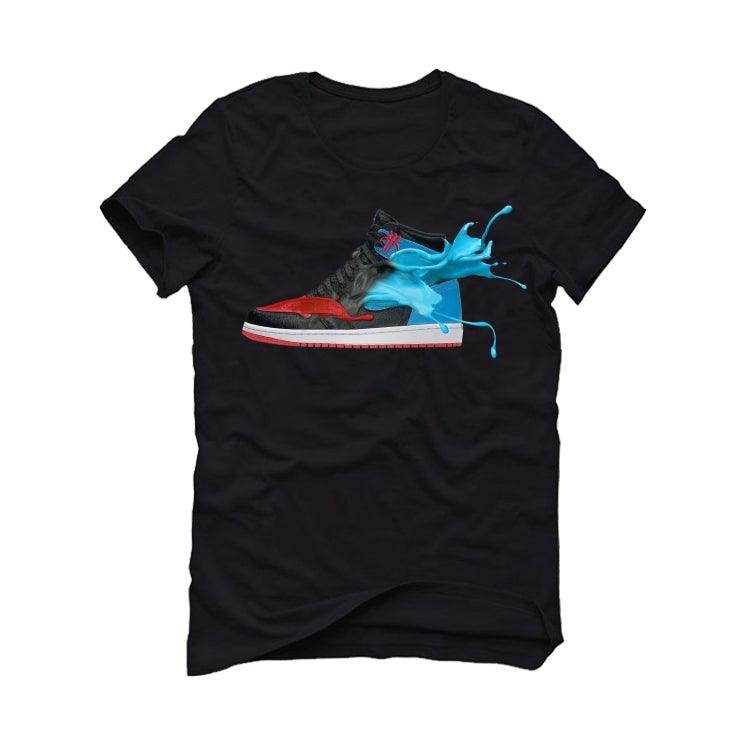 The Air Jordan 1 “UNC To CHI” 2020 Black T-Shirt (NC CHI) - illCurrency Sneaker Matching Apparel