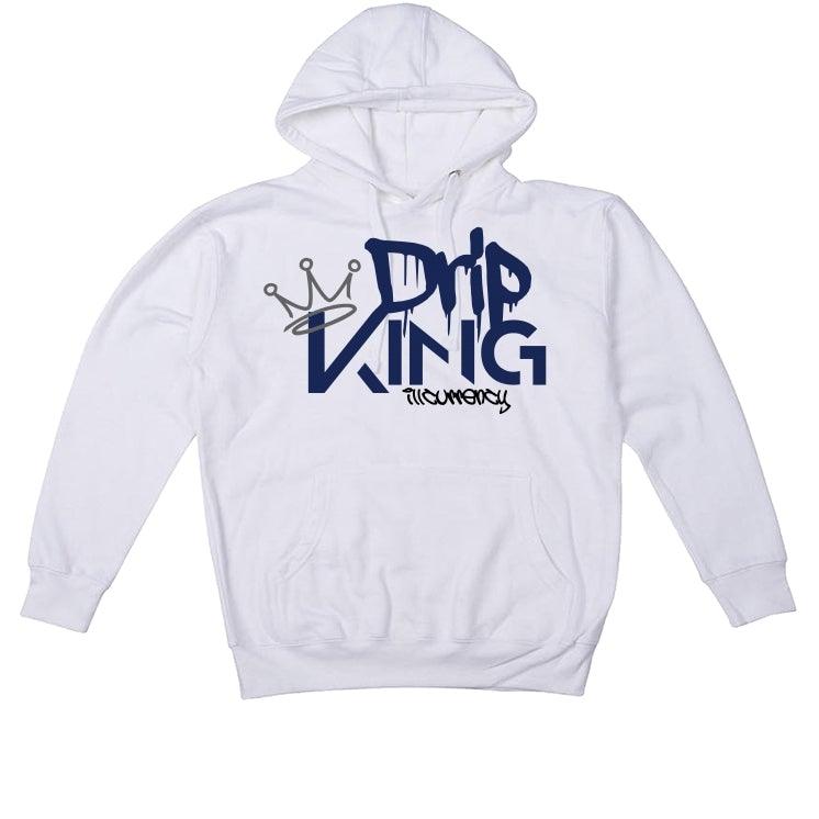 Air Jordan 13 Flint 2020 White T-Shirt (Drip King) - illCurrency Sneaker Matching Apparel
