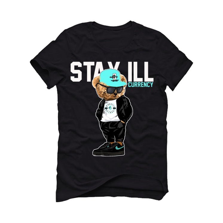 Tiffany & Co. x Nike Air Force 1 Low Black T-Shirt (Stay ill Bear)