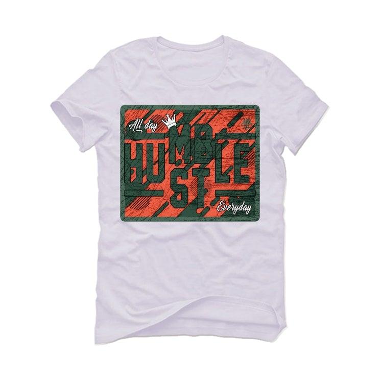 Nike Air Barrage Mid Orange Green White T-Shirt (ALWAYS HUSTLE) - illCurrency Sneaker Matching Apparel