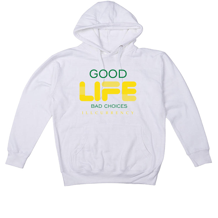 Nike Dunk Low “Reverse Brazil” White T-Shirt (Bad Choices)