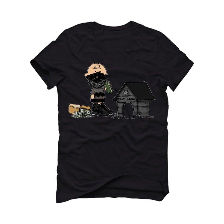 Air Jordan 4 Black Cat "2020" Black T-Shirt (Trap House) - illCurrency Sneaker Matching Apparel