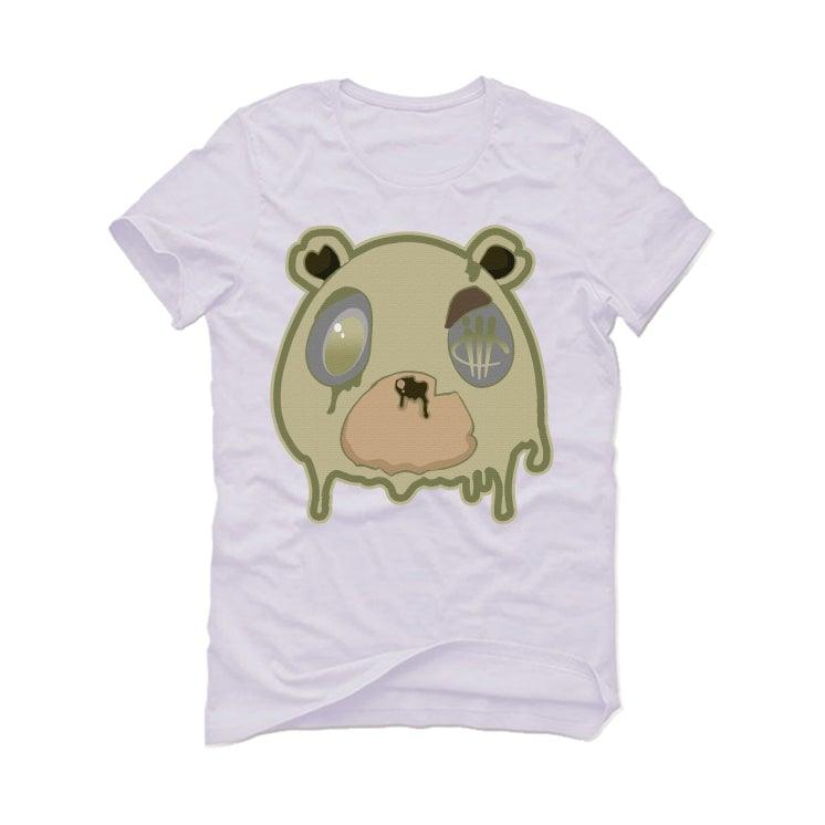 ADIDAS YEEZY BOOST 350 V2 “SULFUR” White T-Shirt (BEARZZ) - illCurrency Sneaker Matching Apparel