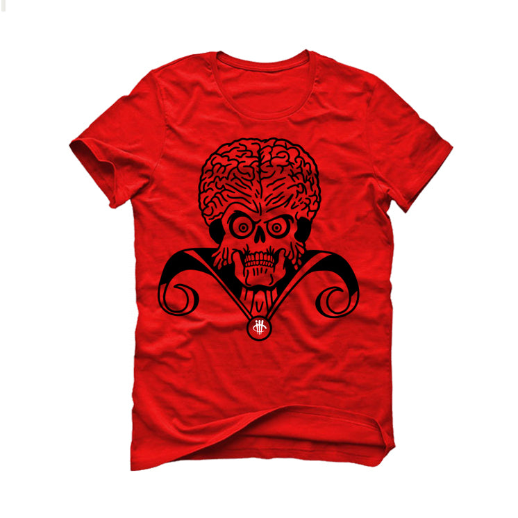 Air Jordan 5 “Dunk on Mars" Red T-Shirt (Mars Attack)