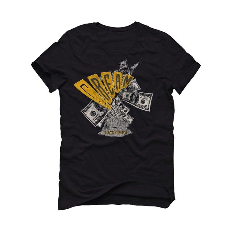 Air Jordan 9 “University Gold” 2021 Black T-Shirt (C.R.E.A.M.) - illCurrency Sneaker Matching Apparel