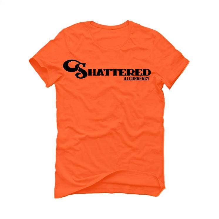 Air Jordan 1 Lows 'Shattered Backboard' Orange T-Shirt (SHATTERED) - illCurrency Sneaker Matching Apparel
