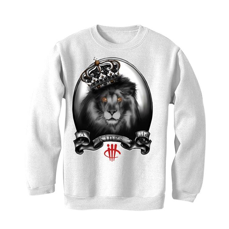 Air Jordan 12 “Royalty” White T-Shirt (Kings life) - illCurrency Sneaker Matching Apparel
