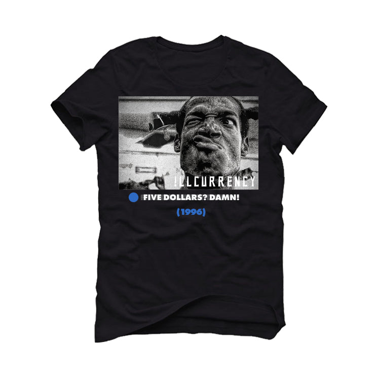 Air Jordan 1 High OG “True Blue” Black T-Shirt (5 DOLLA)