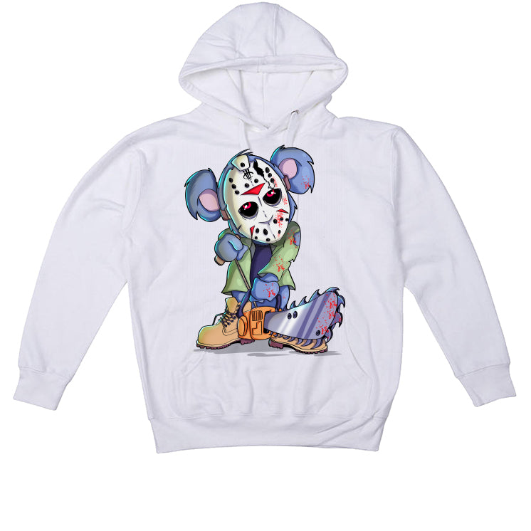 Timberland White T-Shirt (Teddy Chainsaw)