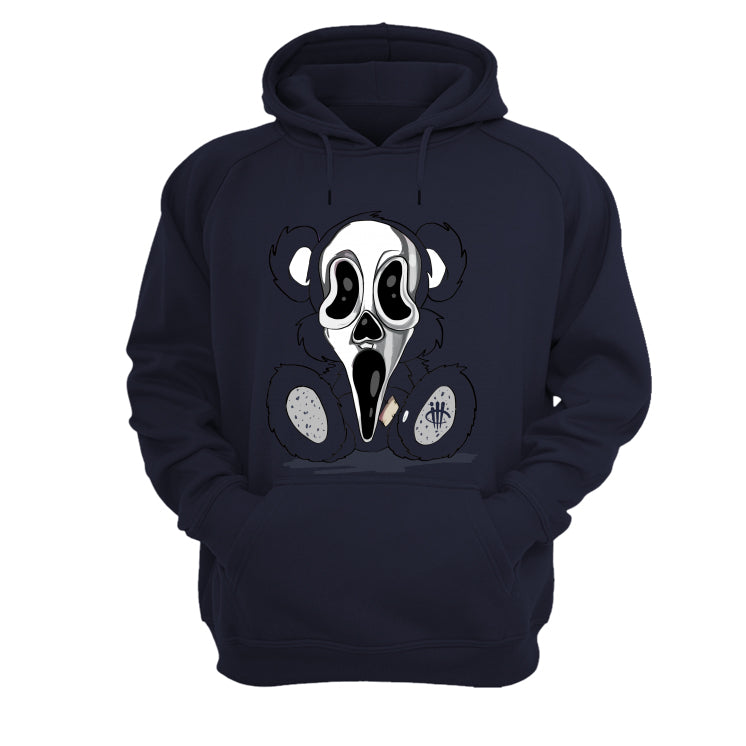 Air Jordan 4 “Midnight Navy” Navy Blue T-Shirt (Scream Teddy)