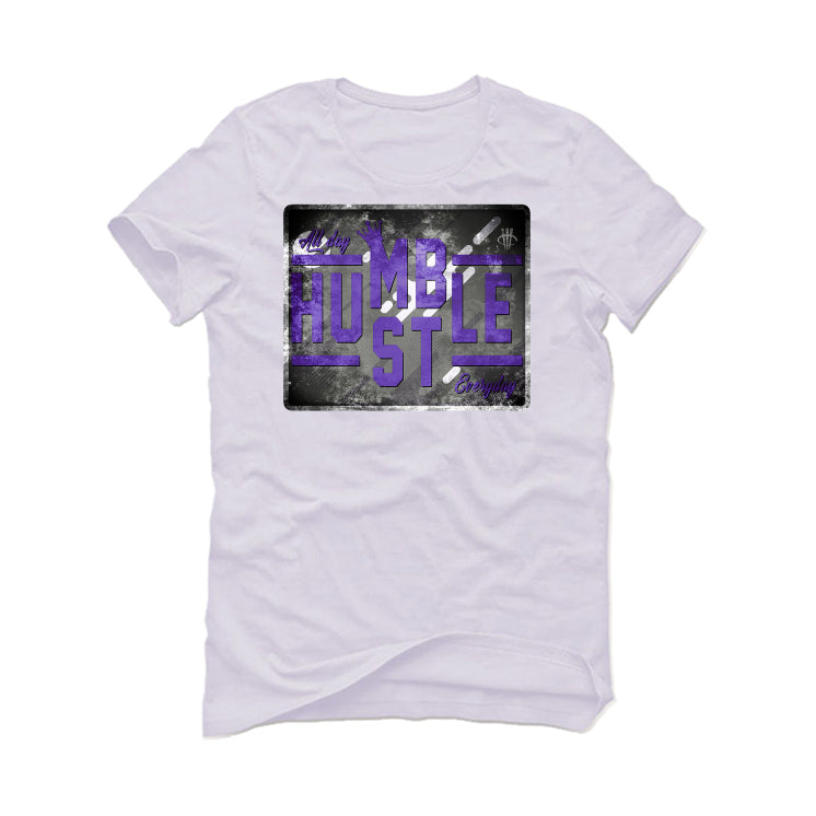 Air Jordan 5 “Concord” White T-Shirt (always hustle)