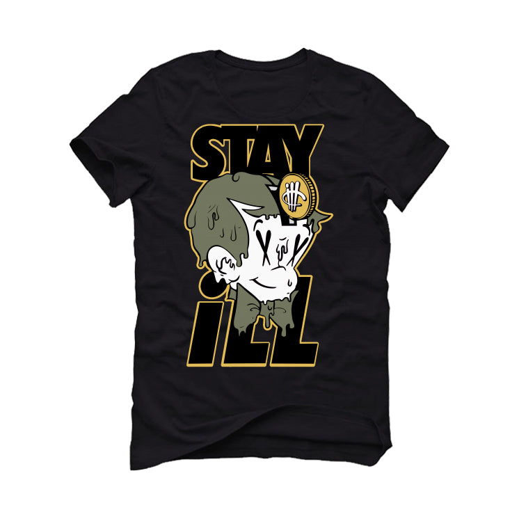 Air Jordan 5 “Jade Horizon” | illCurrency Black T-Shirt (ill richie)