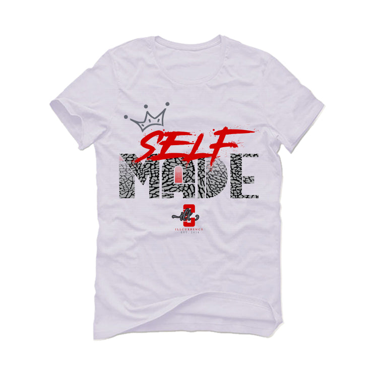 Air Jordan 3 “Fire Red” OG White T-Shirt (Self Made)