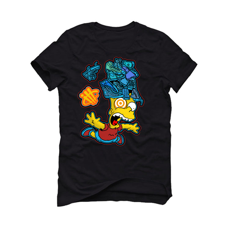 NIKE SB DUNK LOWS (Bart Simpson) | ILLCURRENCY Black T-Shirt (FREE FALL)