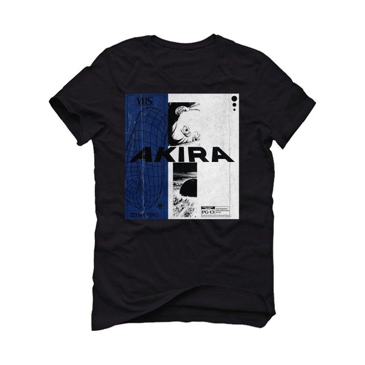Air Jordan 1 “Dark Marina Blue” Black T-Shirt (AK) - illCurrency Sneaker Matching Apparel