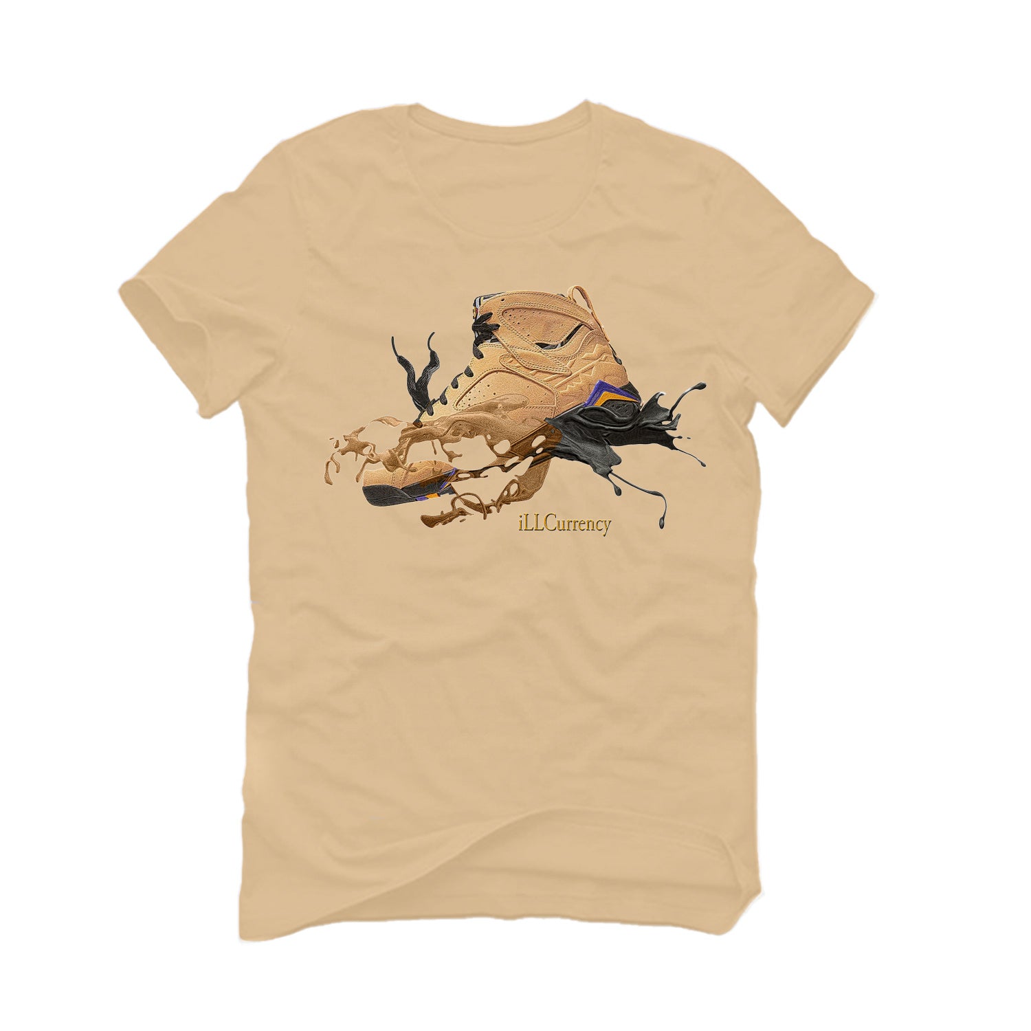 Air Jordan 7 SE “Afrobeats” Tan T-Shirt (SPLASH)