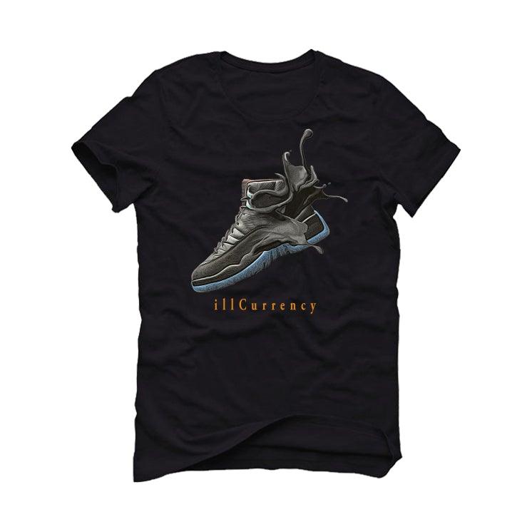 Air Jordan 12 Retro “Utility” 2021 Black T-Shirt (SPLASH 12) - illCurrency Sneaker Matching Apparel