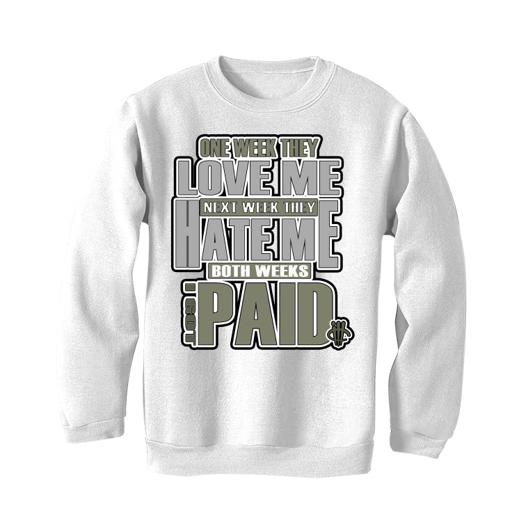 Nike Dunk Low “Medium Olive” White T-Shirt (Paid)