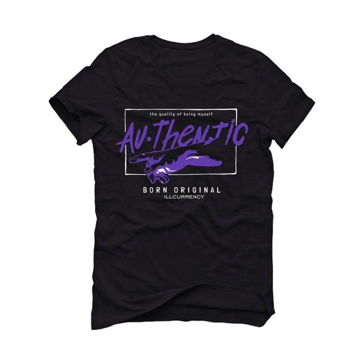 Air Jordan 13 “Court Purple” Black T-Shirt (Authentic) - illCurrency Sneaker Matching Apparel