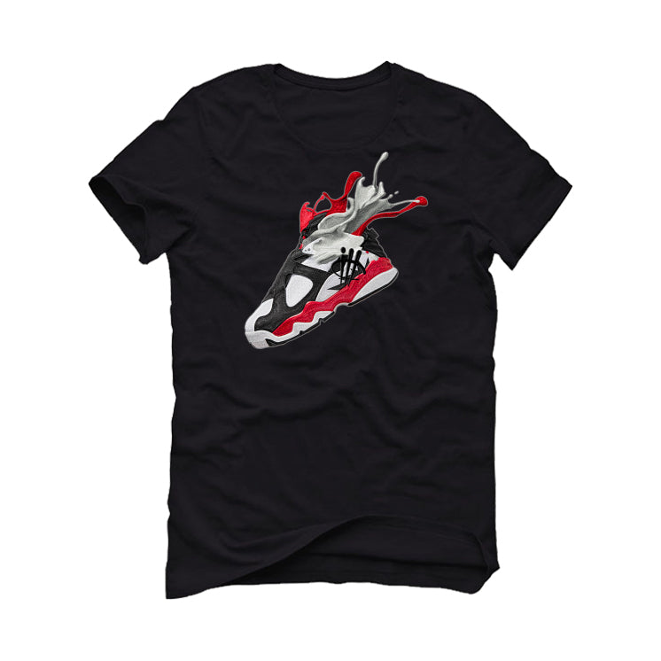 Air Jordan 8 “Paprika” Black T-Shirt (SPLASH SHOE)