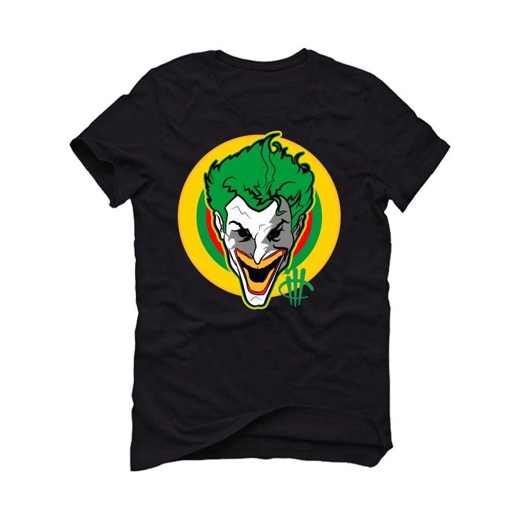 Air Jordan 5 “Oregon apple green” 2020 Black T-Shirt (joker) - illCurrency Sneaker Matching Apparel