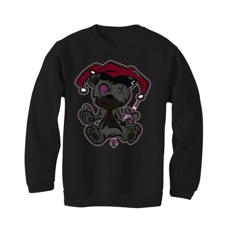 Air Jordan 4 retro PSG Bordeaux 2020 Black T-Shirt (TEDDY JOKER) - illCurrency Sneaker Matching Apparel