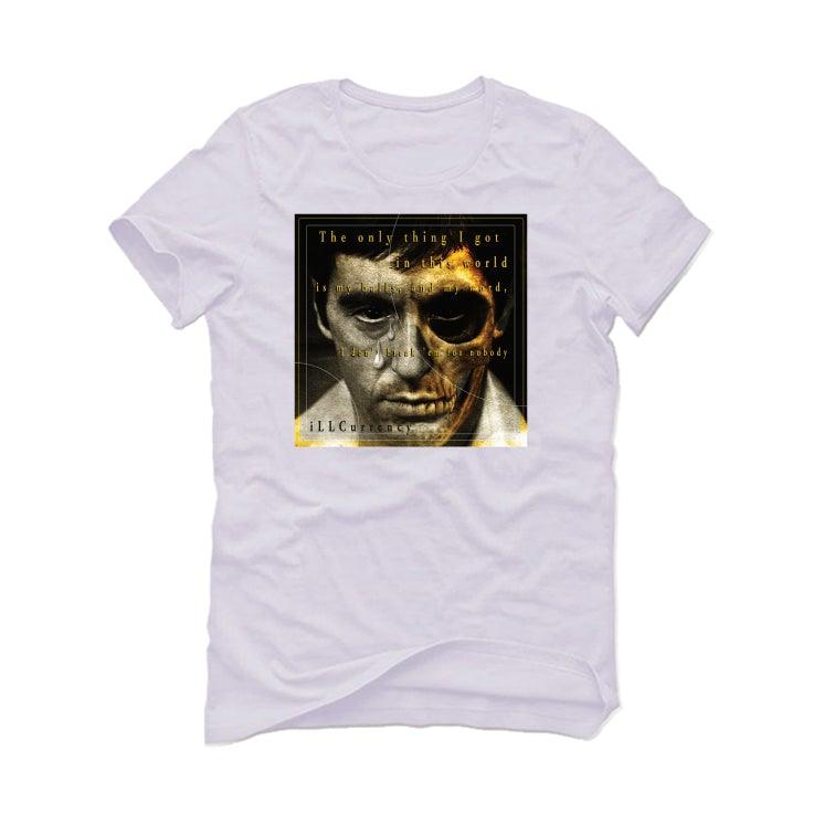 Air Jordan 4 “Lightning”2021 White T-Shirt (THE ONLY THING I GOT) - illCurrency Sneaker Matching Apparel