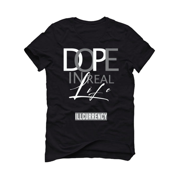 Air Jordan 6 “Metallic Silver” Black T-Shirt (DOPE)