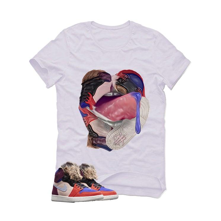 Air Jordan 1 Retro High WMNS Viotech White T (Lipxotic) â illCurrency Sneaker Matching Apparel