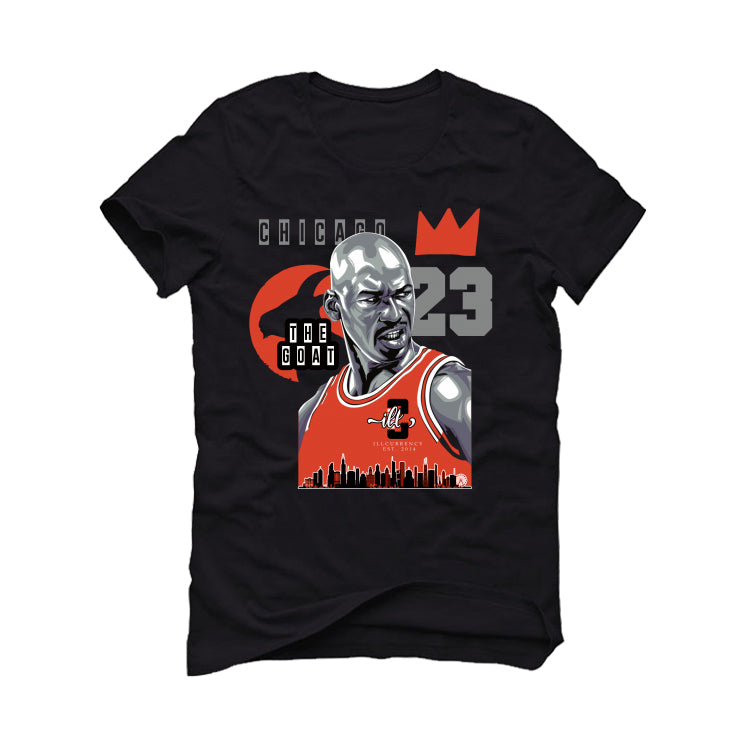 Air Jordan 5 “Dunk on Mars” Black T-Shirt (The Goat)