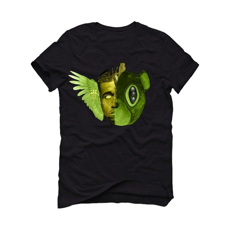 YEEZY BOOST 350 V2 “YEEZREEL” Black T-Shirt (angel Y) - illCurrency Sneaker Matching Apparel