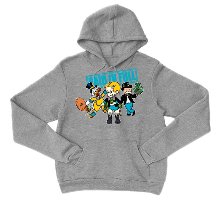 Air Jordan 5 Aqua - Grey T-Shirt (Paid in Full)