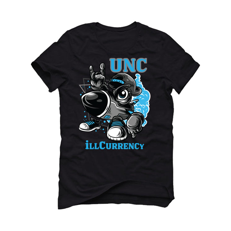 Air Jordan 6 “UNC” 2022 Black T-Shirt (ROCKET MAN)