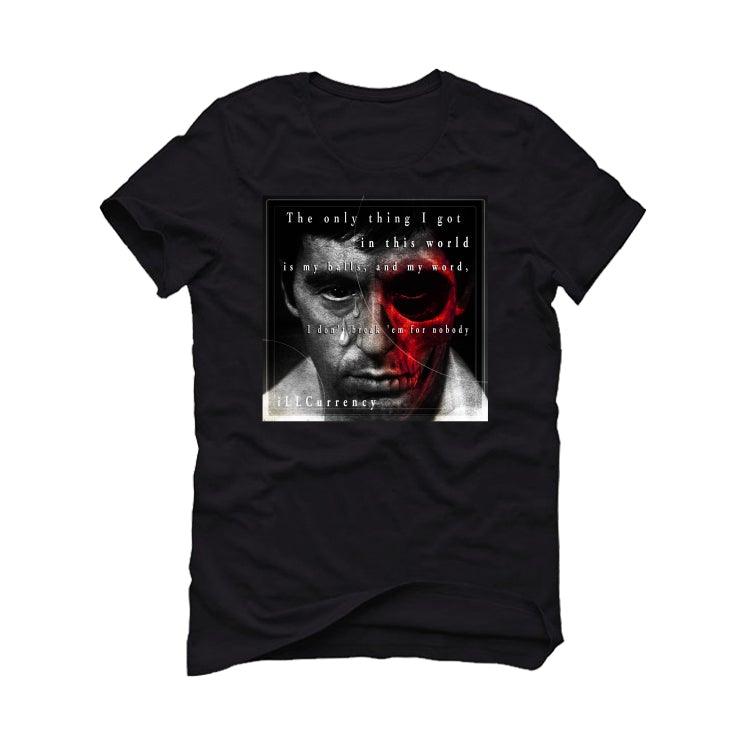 Air Jordan 12 “Playoffs” 2022 Black T-Shirt (ONLY THING I GOT) - illCurrency Sneaker Matching Apparel