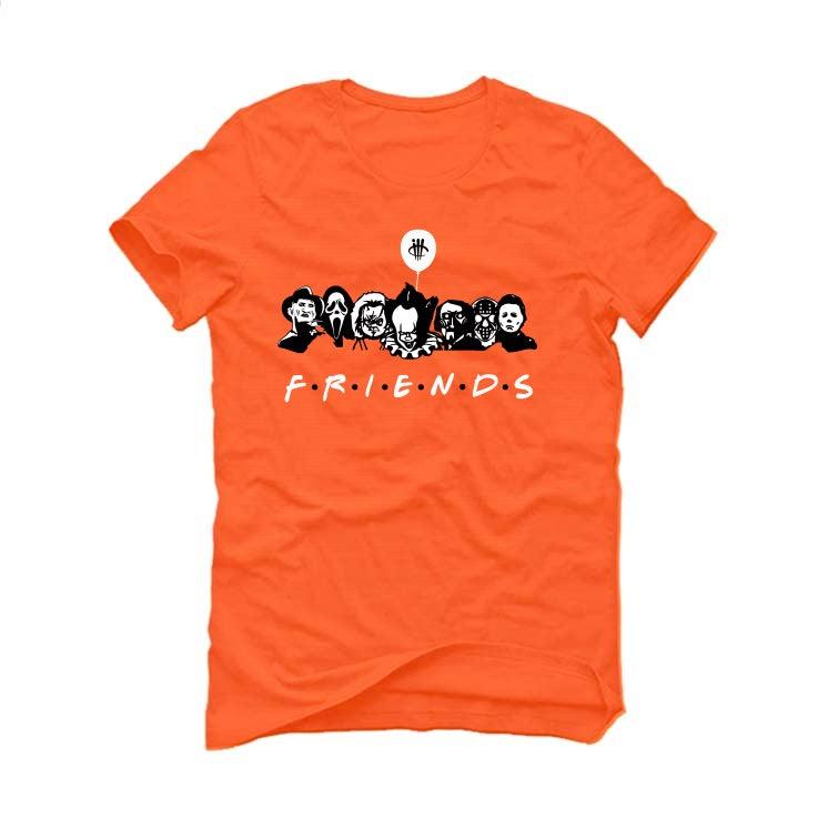 Air Jordan 5 “Shattered Backboard” 2021 Orange T-Shirt (Friends) - illCurrency Sneaker Matching Apparel