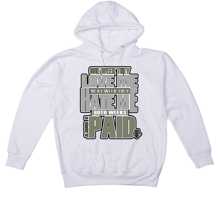 Nike Dunk Low “Medium Olive” White T-Shirt (Paid)