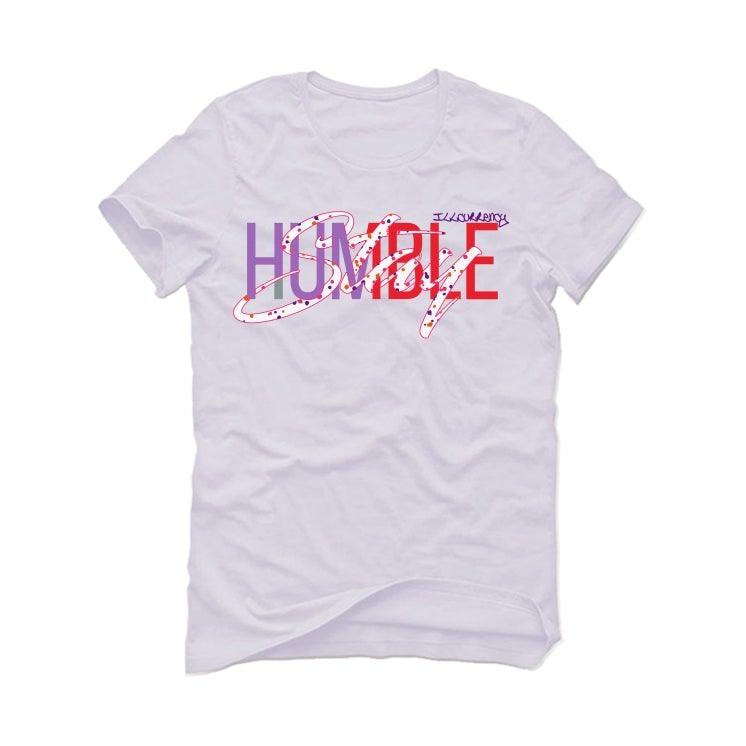 Air Jordan 5 GS Easter White T-Shirt (Stay Humble) - illCurrency Sneaker Matching Apparel