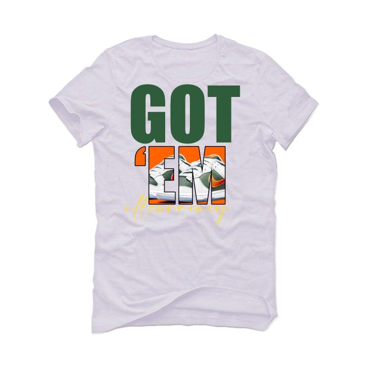 Nike Dunk Low “NY vs NY” White T-Shirt (Got Em) - illCurrency Sneaker Matching Apparel