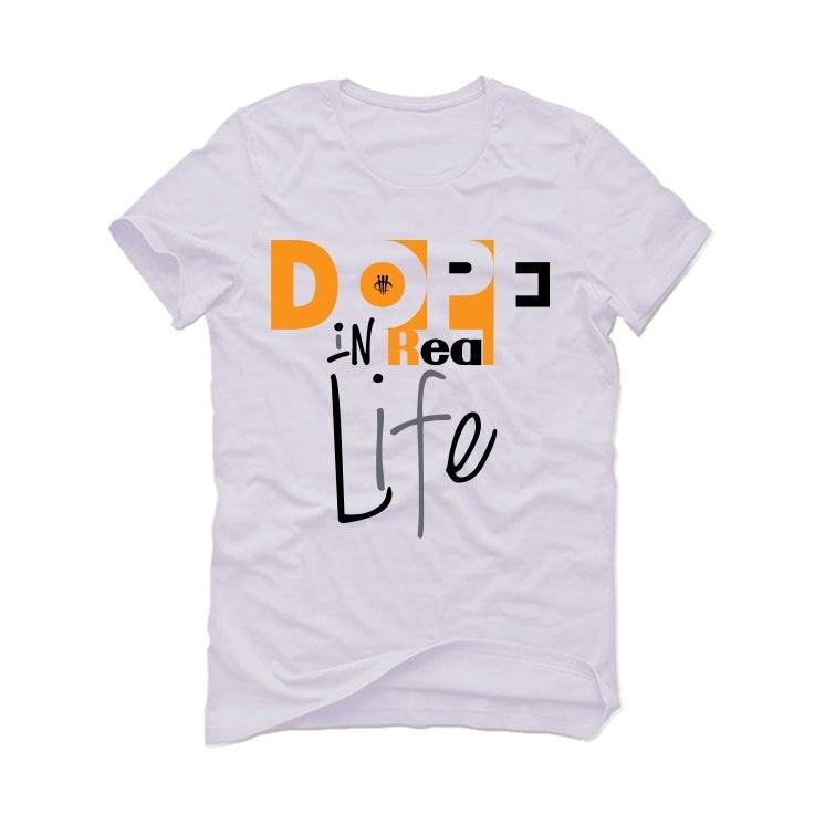 WMNS Air Jordan 3 Retro “Laser Orange” White T-Shirt (Dope in real life) - illCurrency Sneaker Matching Apparel