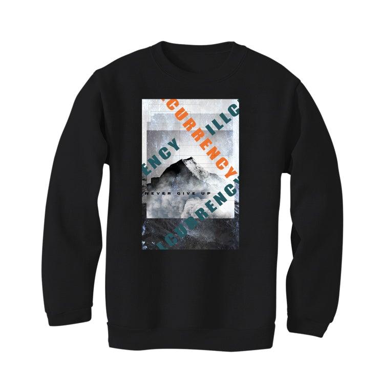 adidas Yeezy Boost 700 “Wash Orange” Black T-Shirt (NEVER GIVE UP) - illCurrency Sneaker Matching Apparel