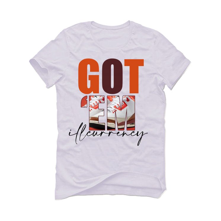 Air Jordan 3 GS “Mars Stone” White T-Shirt (Got Em)