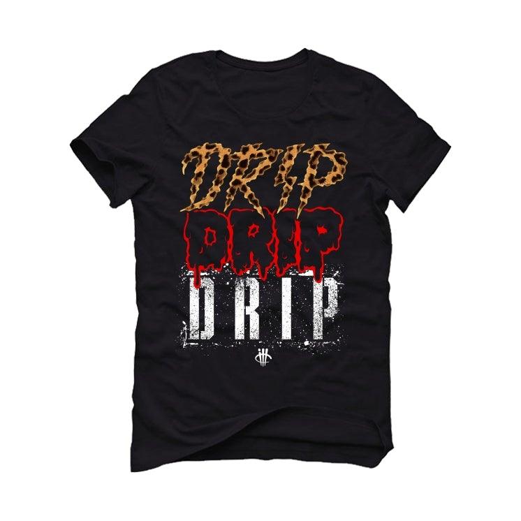 Air Jordan 3 ANIMAL Black T-Shirt (3 Drip) - illCurrency Sneaker Matching Apparel