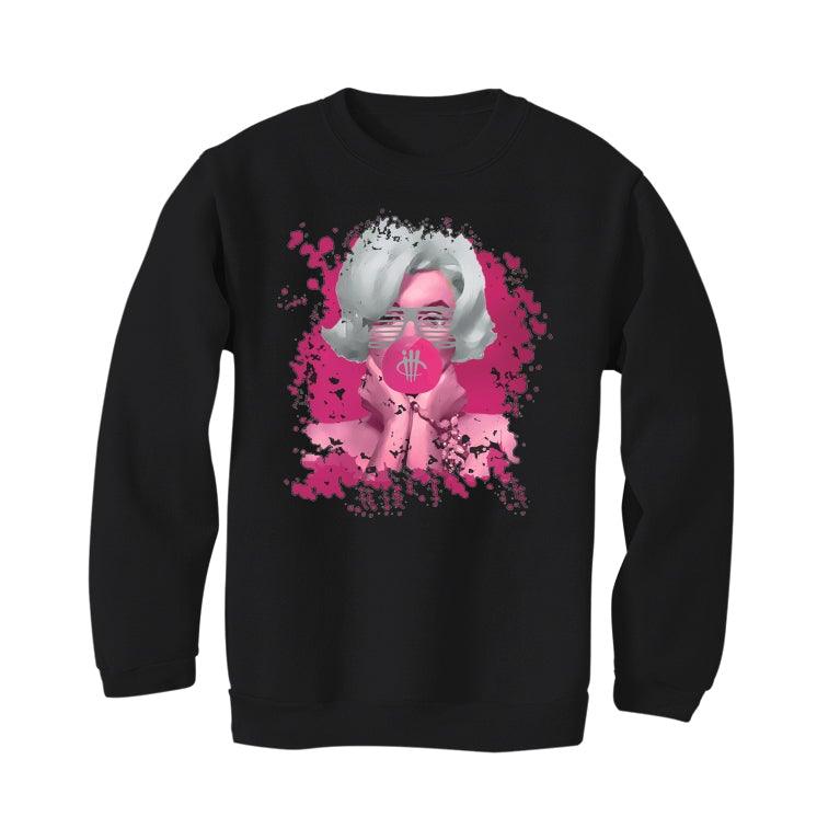 Air Jordan 14 “Shocking Pink” Black T-Shirt (BUBBLE GUM) - illCurrency Sneaker Matching Apparel