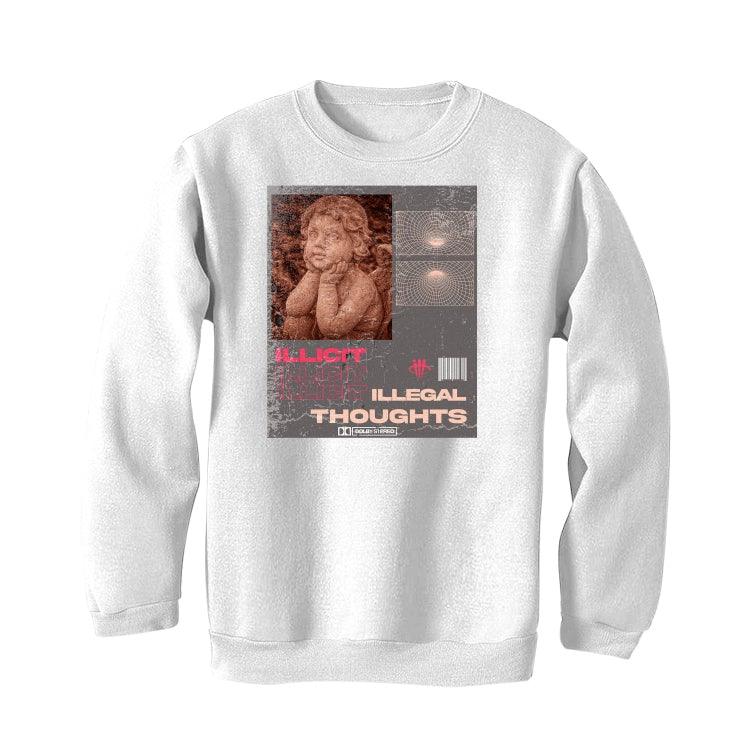 Jordan 5 Low Arctic pink White T-Shirt (ILLICIT) - illCurrency Sneaker Matching Apparel