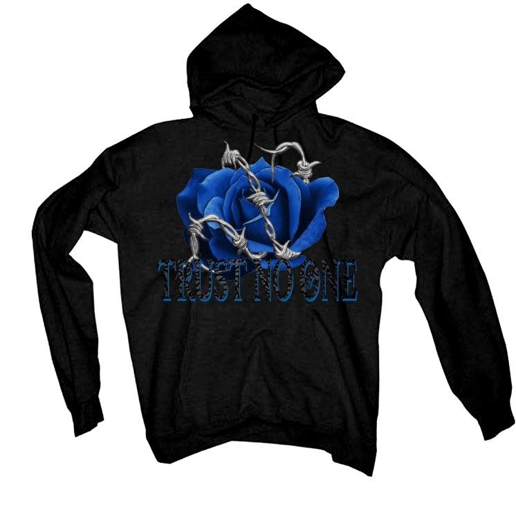 Air Jordan 3 Varsity Royal Black T-Shirt (trust no one) - illCurrency Sneaker Matching Apparel