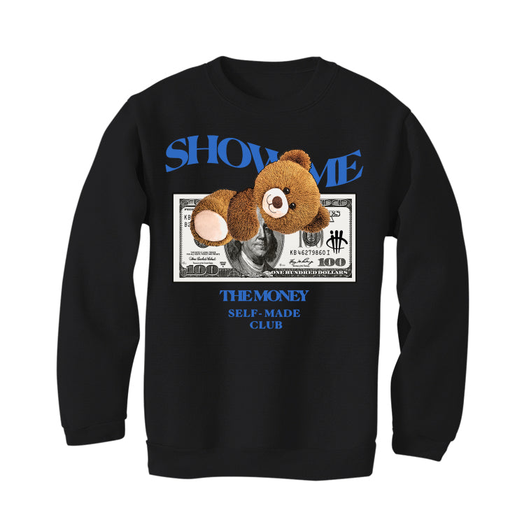 Air Jordan 1 High OG “True Blue” Black T-Shirt (SHOW ME)