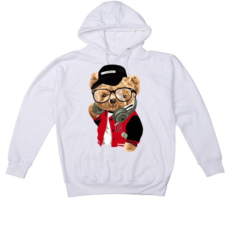 Air Jordan 6 “Carmine” 2021 White T-Shirt (ill C Bear) - illCurrency Sneaker Matching Apparel