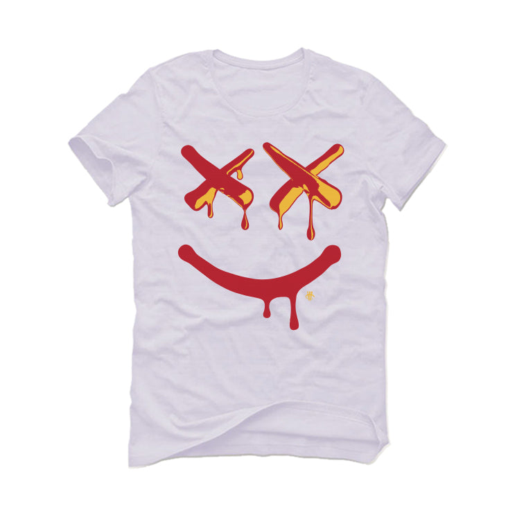 Air Jordan 7 “Cardinal” White T-Shirt (Happy Drip)